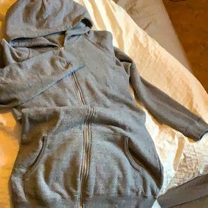 No brand, grey hoodie, large
